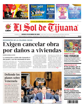 Cover of El Sol de Tijuana