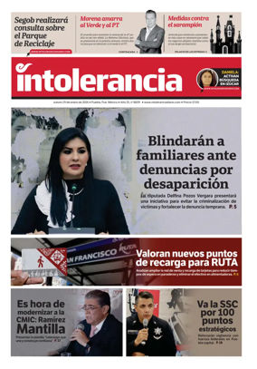 Cover of Intolerancia Diario