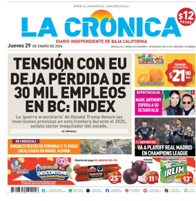 Cover of La Cronica