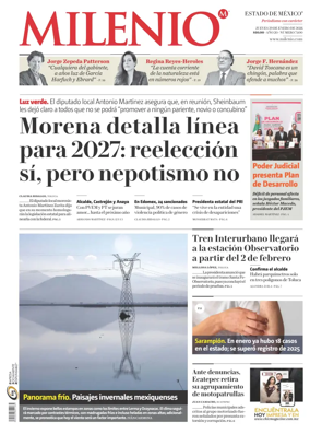 Cover of Milenio Edo de Mexico