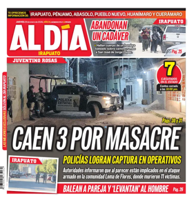 Cover of Periodico Al Dia (Irapuato)