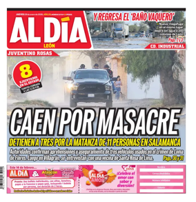 Cover of Periodico Al Dia (Leon)