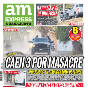 Cover of Periodico AM Express (Guanajuato)