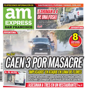 Cover of Periodico AM Express (San Francisco del Ricon)