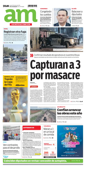 Cover of Periodico AM (Leon)