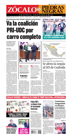 Cover of Zocalo Piedras Negras