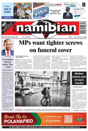 Cover of The Namibian