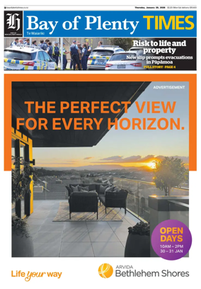 Cover of Bay of Plenty Times