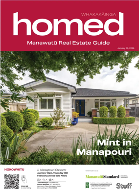 Cover of Homed Manawatu Standard