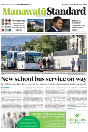 Cover of Manawatu Standard