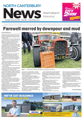 Cover of North Canterbury News