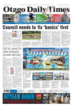 Cover of Otago Daily Times