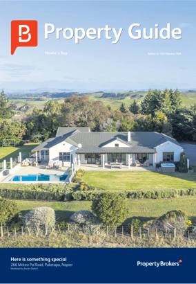 Cover of Property Guide - Hawke's Bay (Property Brokers)