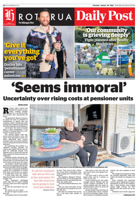 Cover of Rotorua Daily Post