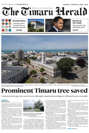 Cover of The Timaru Herald