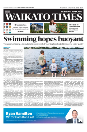 Cover of Waikato Times