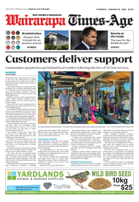 Cover of Wairarapa Times-Age (NZ)