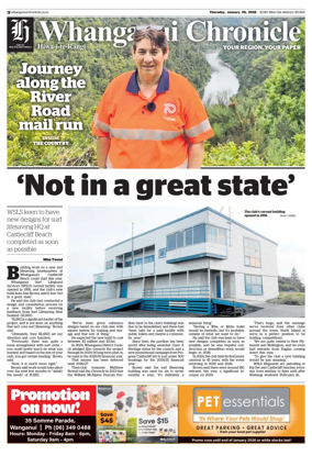 Cover of Whanganui Chronicle