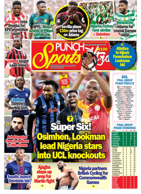 Cover of Punch Sports Extra