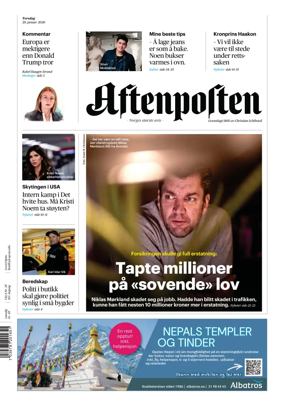 Cover of Aftenposten