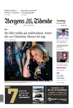 Cover of Bergens Tidende