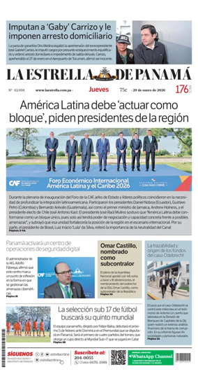 Cover of La Estrella de Panama