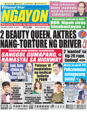 Cover of Pilipino Star Ngayon