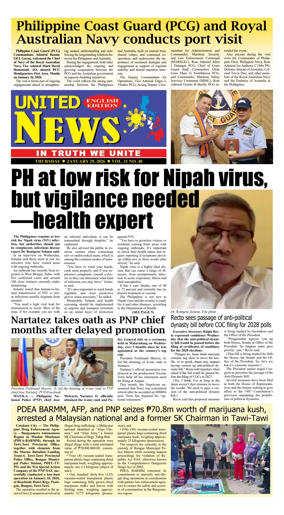 Cover of United News - English Edition