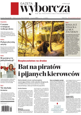 Cover of Gazeta Wyborcza