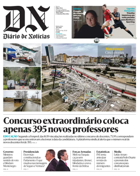 Cover of Diario de Noticias