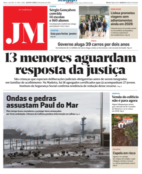 Cover of Jornal Madeira