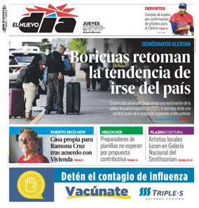 Cover of El Nuevo Dia