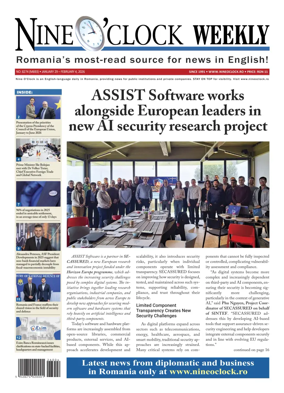 Cover of Nine o clock Weekly (Romania)