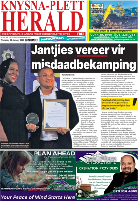 Cover of Knysna-Plett Herald