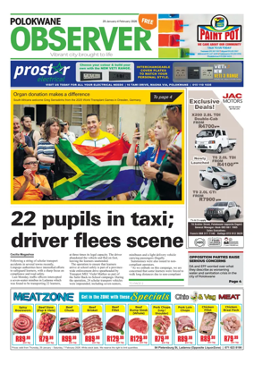Cover of Polokwane Observer