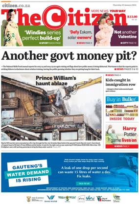 Cover of The Citizen (Gauteng)