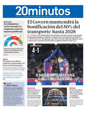 Cover of 20 Minutos Barcelona