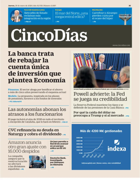 Cover of Cinco Dias