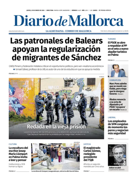 Cover of Diario de Mallorca