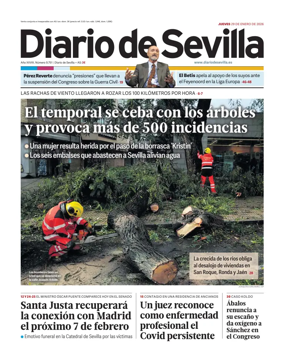 Cover of Diario de Sevilla