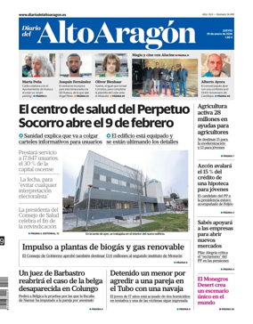 Cover of Diario del Alto Aragon