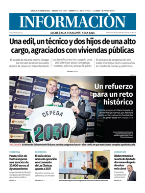 Cover of Diario Informacion (Elche y Vega Baja)