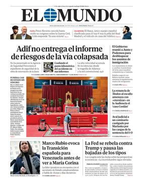 Cover of El Mundo Madrid