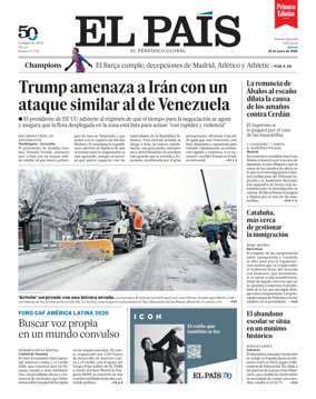 Cover of EL PAIS primera edicion