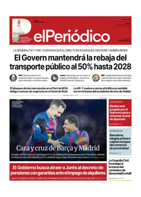 Cover of El Periodico - Castellano
