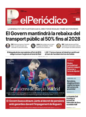 Cover of El Periodico - Catala