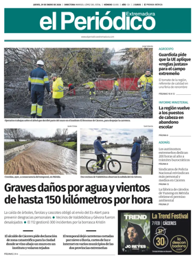 Cover of El Periodico Extremadura