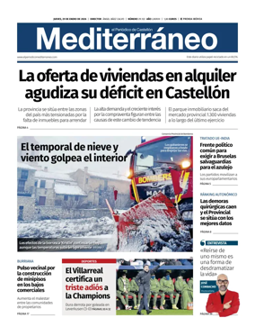 Cover of El Periodico Mediterraneo