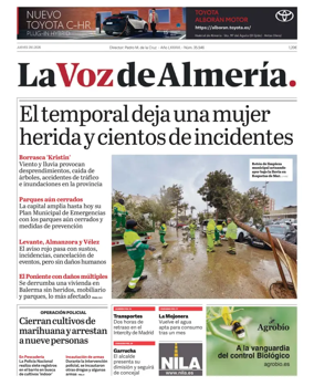 Cover of La Voz de Almeria