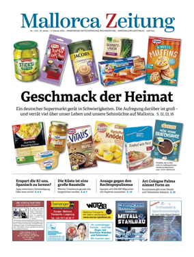 Cover of Mallorca Zeitung